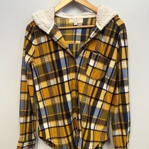 🚨CLEARANCE 0124-127 No Comment Plaid Jacket